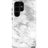 Silver Marble Galaxy S25 Ultra Impact Case